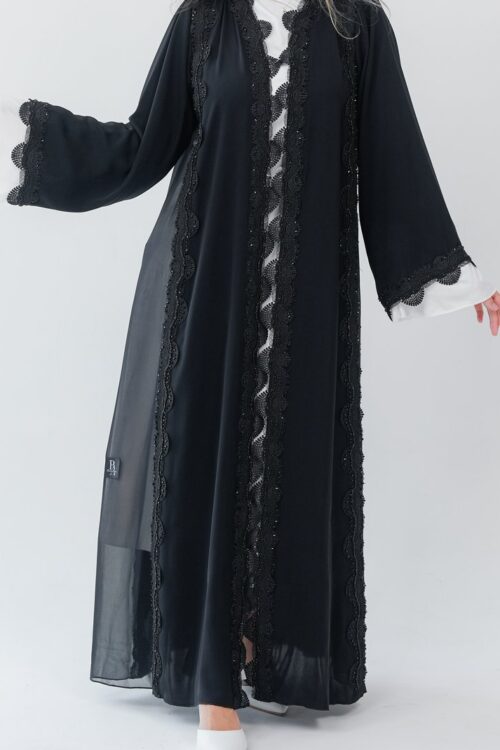 Pearls Abaya and Sheila