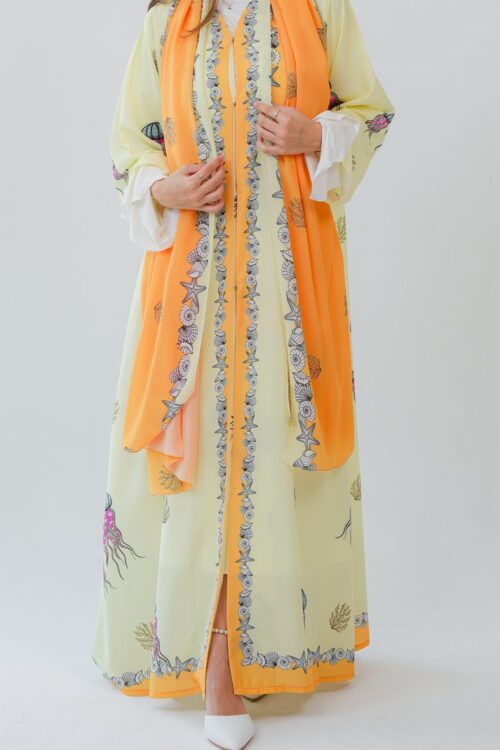 Amber Reef Abaya and Sheila