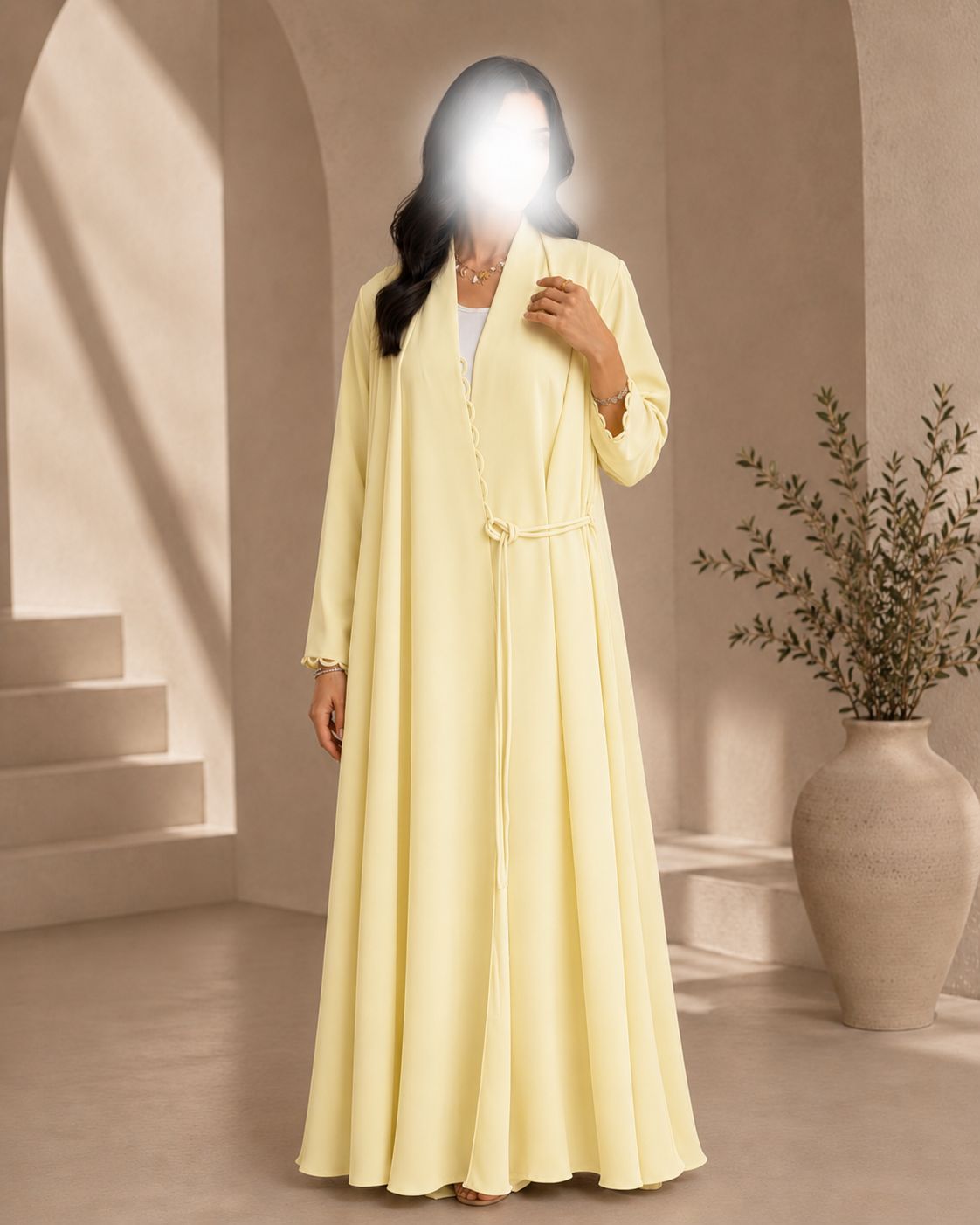 Pearl Flow Abaya - Image 5